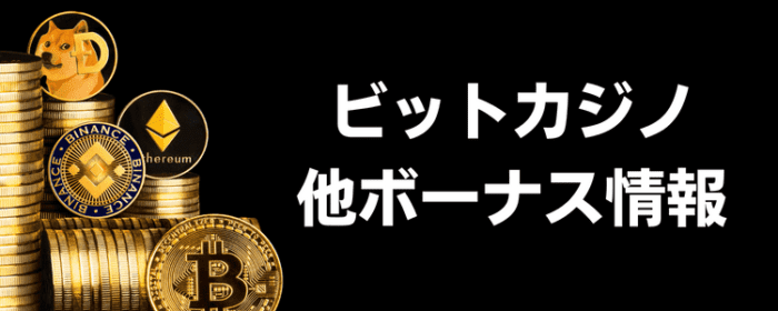 ビットカジノ　ボーナス