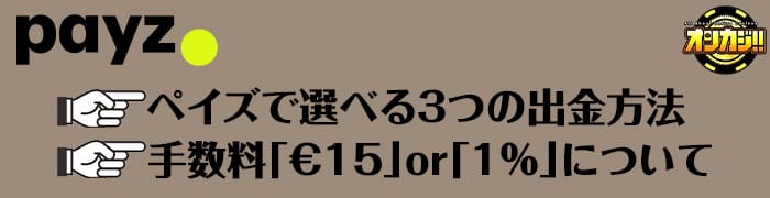 ペイズのポイント