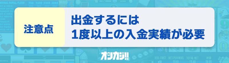 テッドベットの入金不要ボーナス 注意点