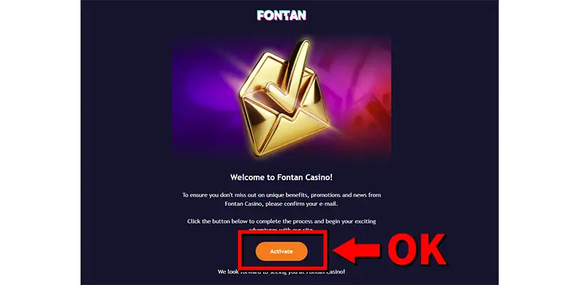 フォンタンカジノ入金不要ボーナスの受け取り方