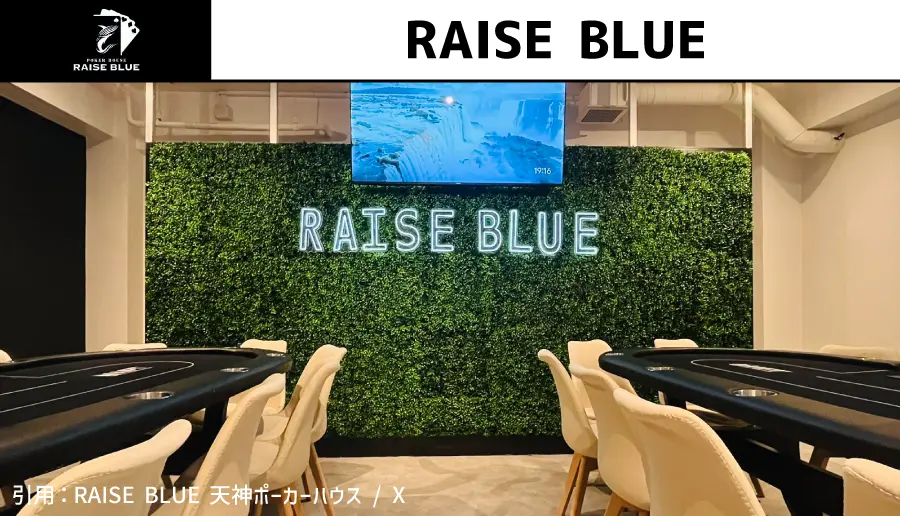 RAISE BLUE